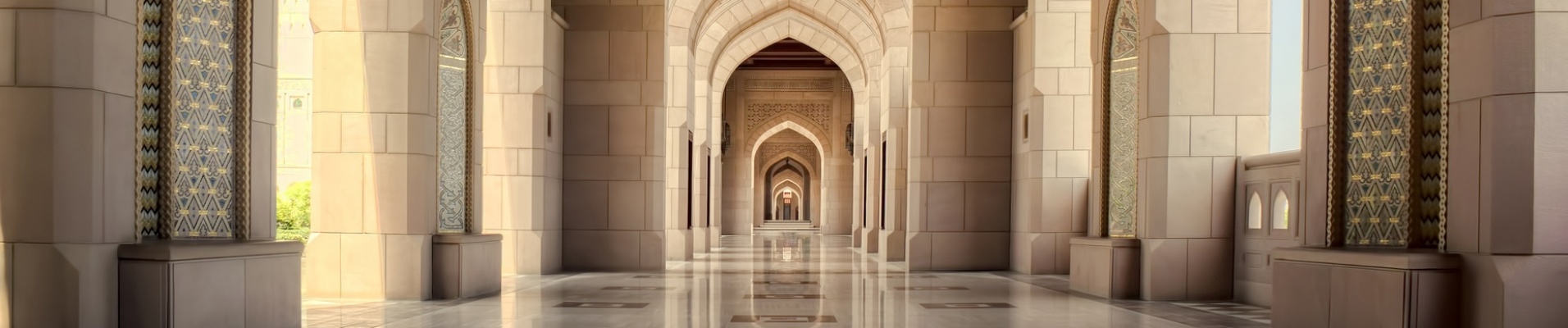 couloir de palais omanais