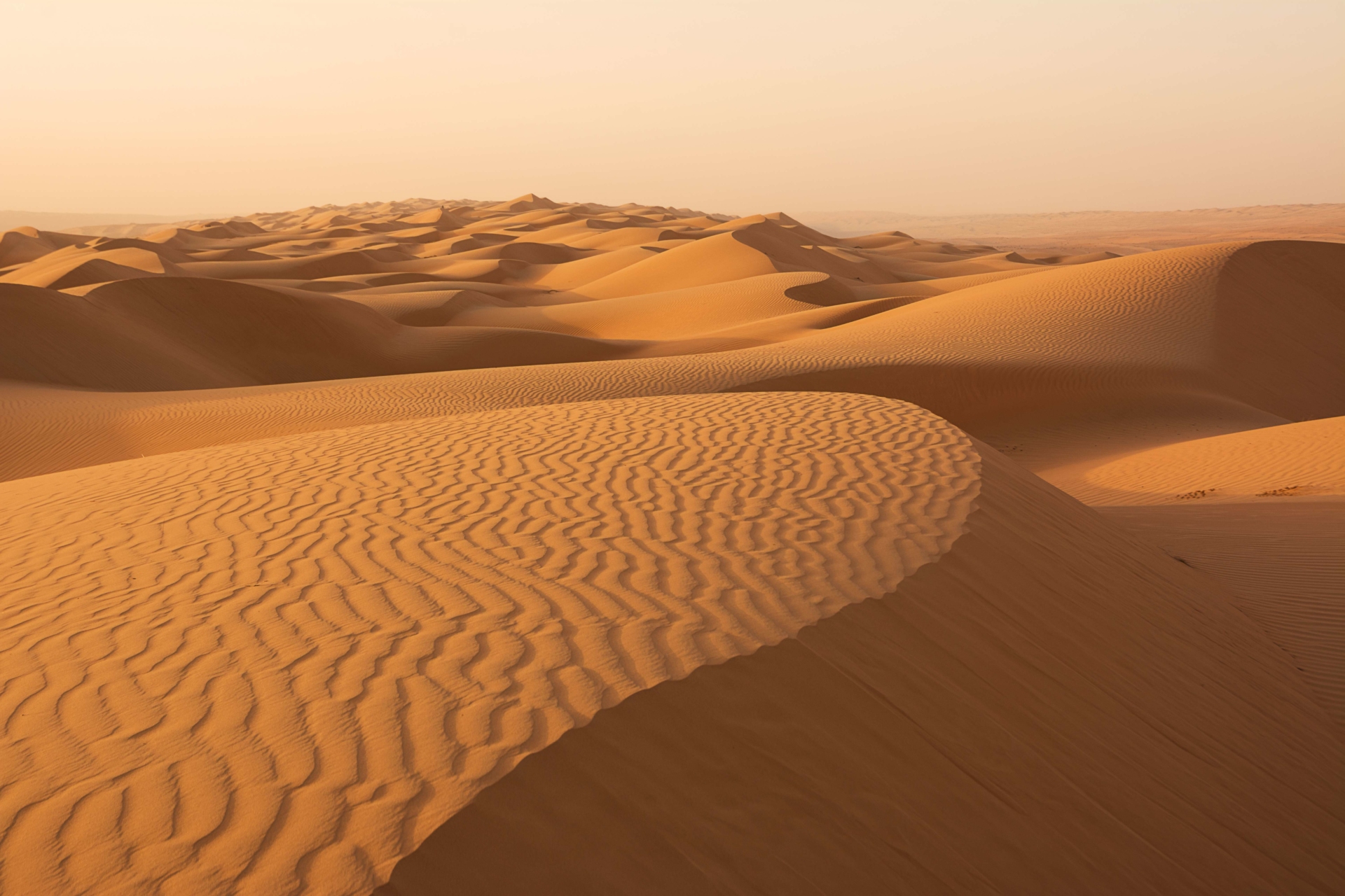 Le désert en Oman